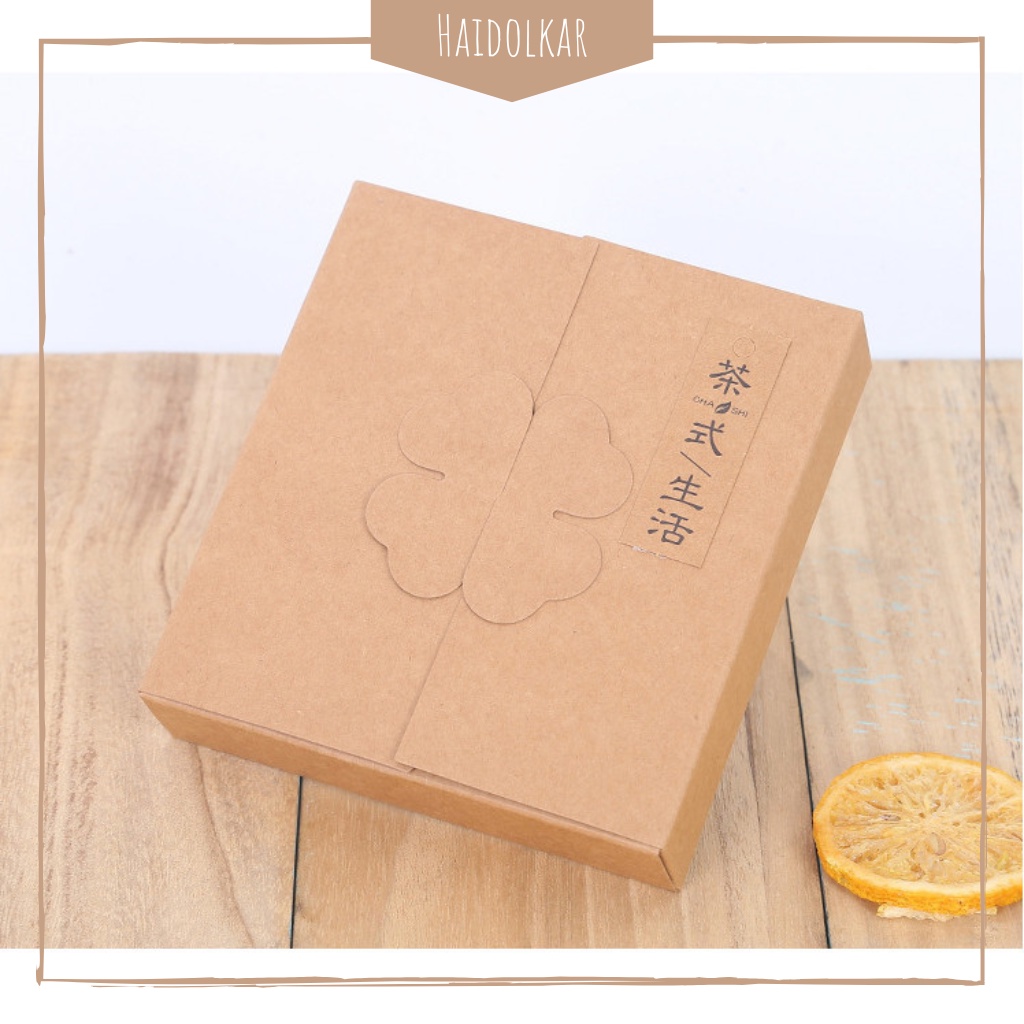 

Kotak craft kotak bunga polos kotak hadiah box cookies gift box pesta
