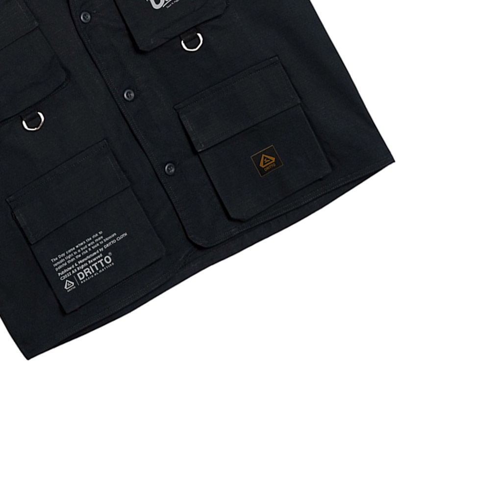 DRITTORONZIO Vest - Nazio Rompi/Vest Unisex - Hitam