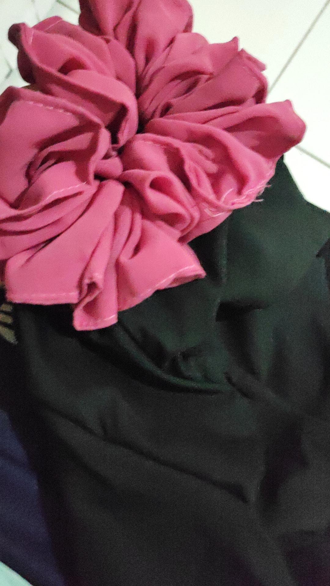 Scrunchie Scruncie Scrunchies Cepol Ikat Rambut Kucir Hijab Polos Jumbo Hijab Jilbab Jilb Kain Rajut