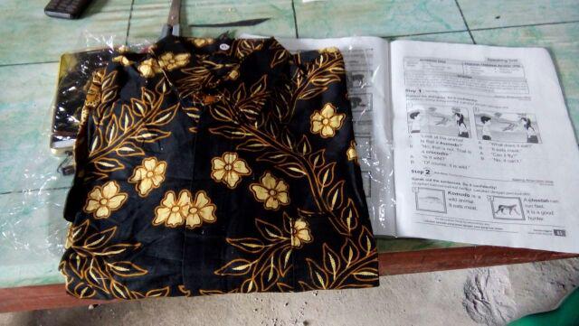 Kemeja Batik Lengan Panjang 021 Risna Batik Hrb026 Hem Batik Pria Lengan Panjang Katun Primisima