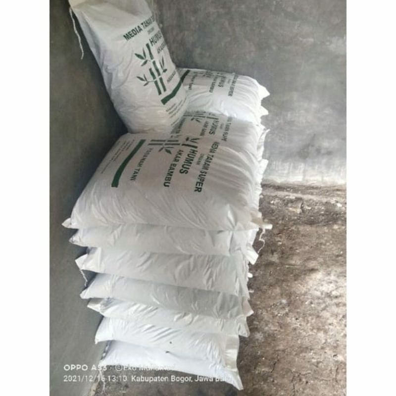 Humus Akar Bambu 7kg  Asli