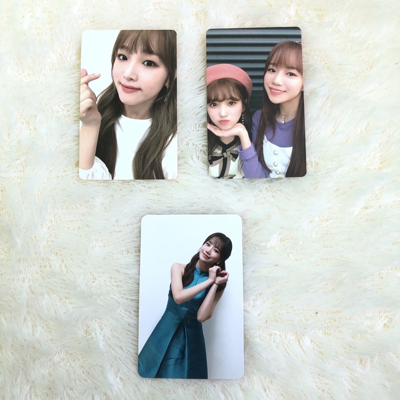 PHOTOCARD IZONE OFFICIAL YENA COLOR*IZ, YURI NAKO COLOR*IZ, AR PHOTOCARD YURI BLOOM*IZ