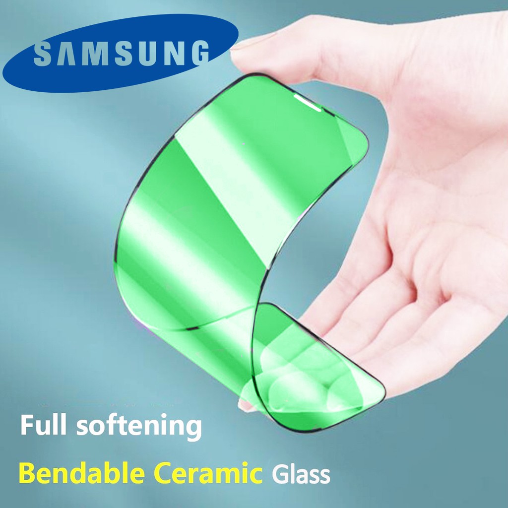 SAMSUNG M10 / A20 / A51 / A71 / M20 / A10 / A30 / A50 / A30S / A50S TEMPERED GLASS GREEN LIGHT