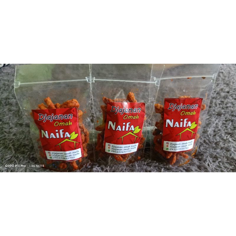 

Usus Krispy pedas manis daun jeruk