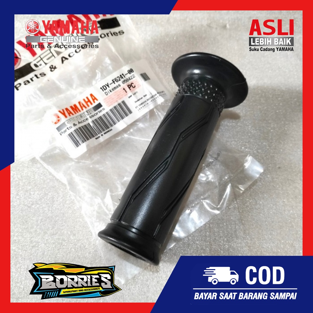 HANDGRIP KIRI AEROX LEXI SOUL GT MIO M3 JUPITER Z1 ASLI ORIGINAL YAMAHA