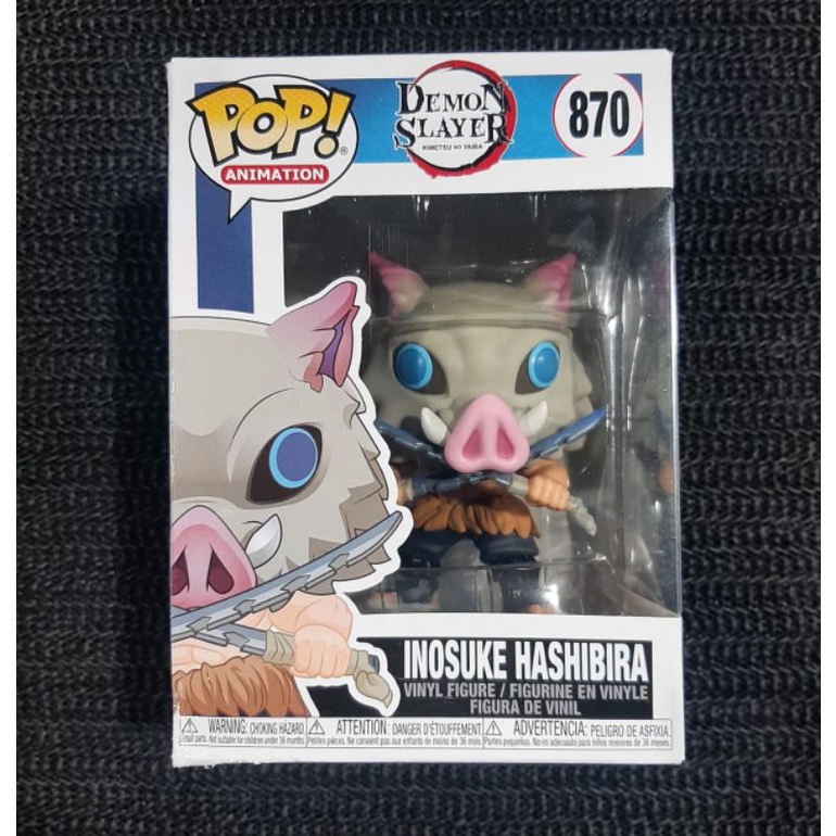 Funko Pop DEMON SLAYER : INOSUKE HASHIBIRA #870