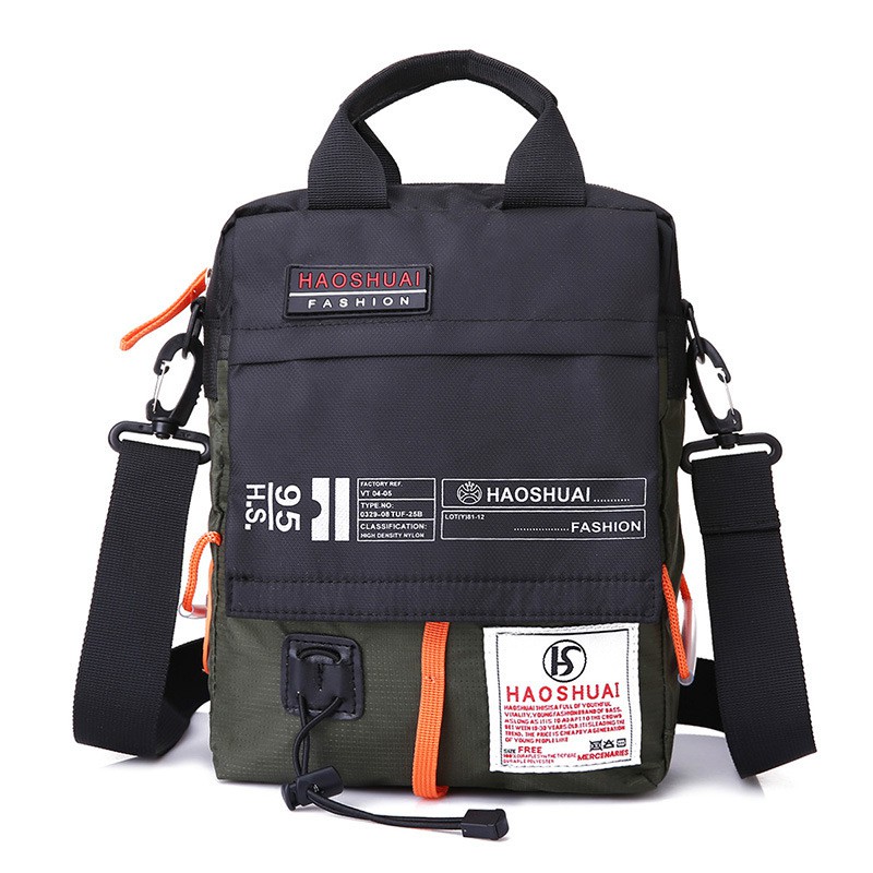 HAOSHUAI 206-1 Tas Selempang Pria Waistbag Pria Waterproof WATCHKITE WKOS