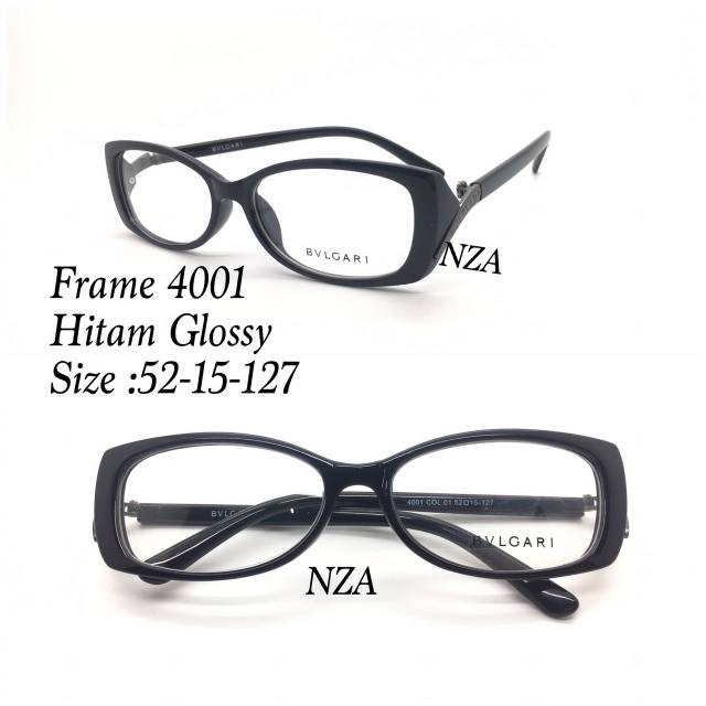 Frame Kacamata Wanita, Kaca mata Anti Radiasi, Kacamata Minus, Kaca mata New 4001, Kacamata Fashion