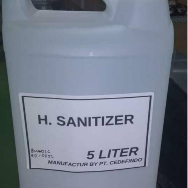 Hand sanitizer 5 Liter