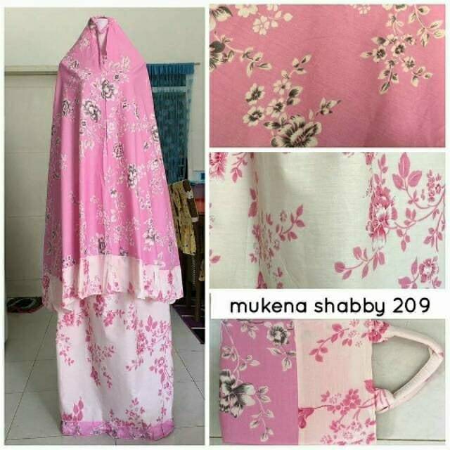 Mukena katun jepang mukena katun