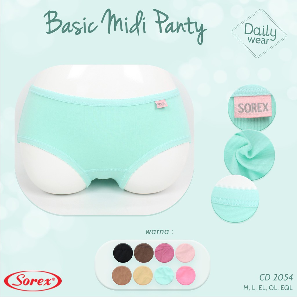 Celana dalam Wanita 2054 Basic Sorex
