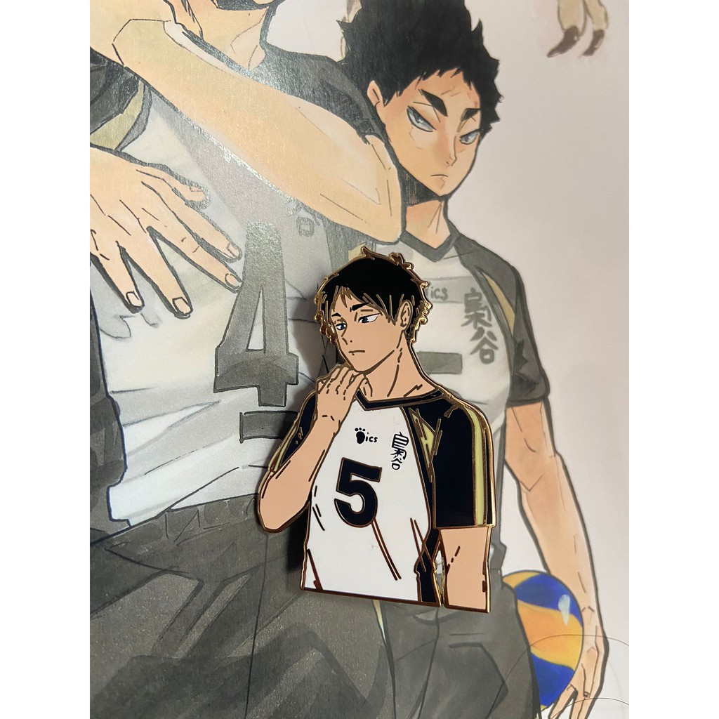 Akaashi Keiji Enamel Pin