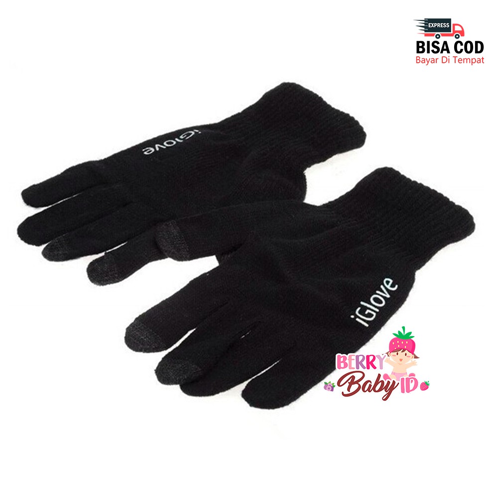 Berry Mart iGlove Sarung Tangan Touchscreen Smartphone Tablet Handphone Gloves Berry Mart