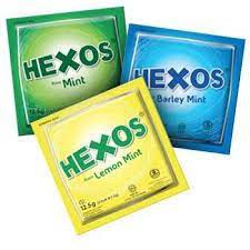 

PERMEN HEXOS BARLEY MINT/LEMON/MINT 12.5G