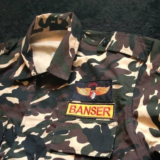 (COD) SERAGAM BANSER / SERAGAM PDL BANSER / PDL BANSER TERBARU