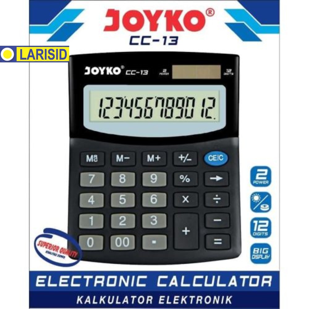 

CALCULATOR / KALKULATOR JOYKO CC-13 / 12 DIGITS