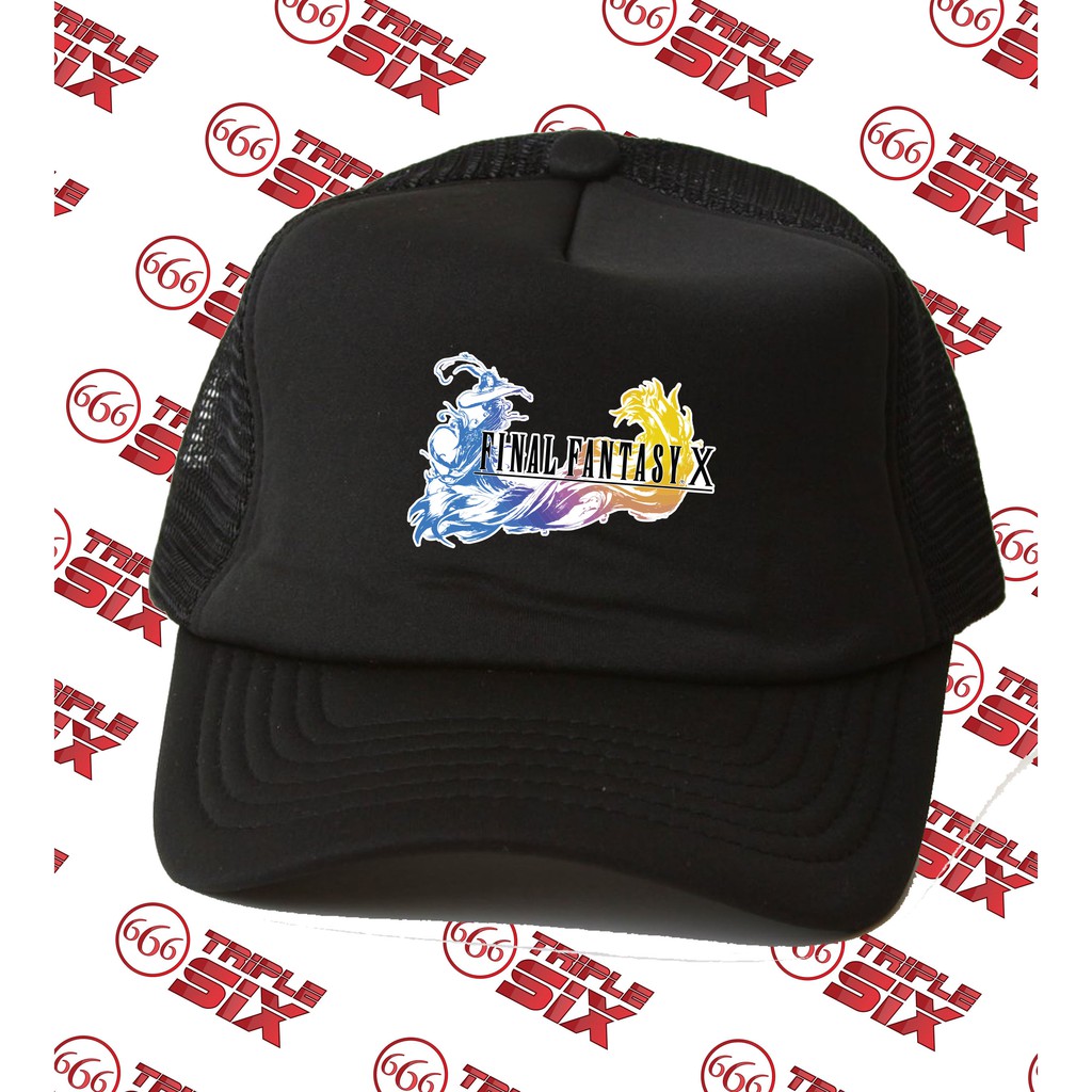 Topi Trucker Gaming Final Fantasy X