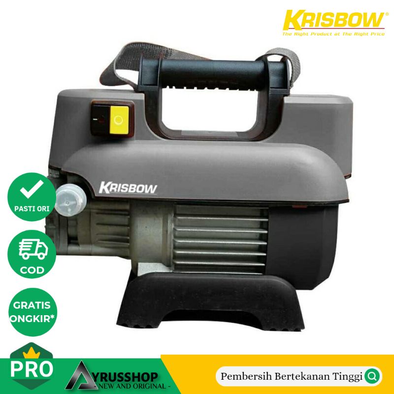 High Pressure Mesin Pembersih Bertekanan Tinggi 35 Bar/Krisbow/Jet Cleaner Dinding/Lantai/Lumut/Gara