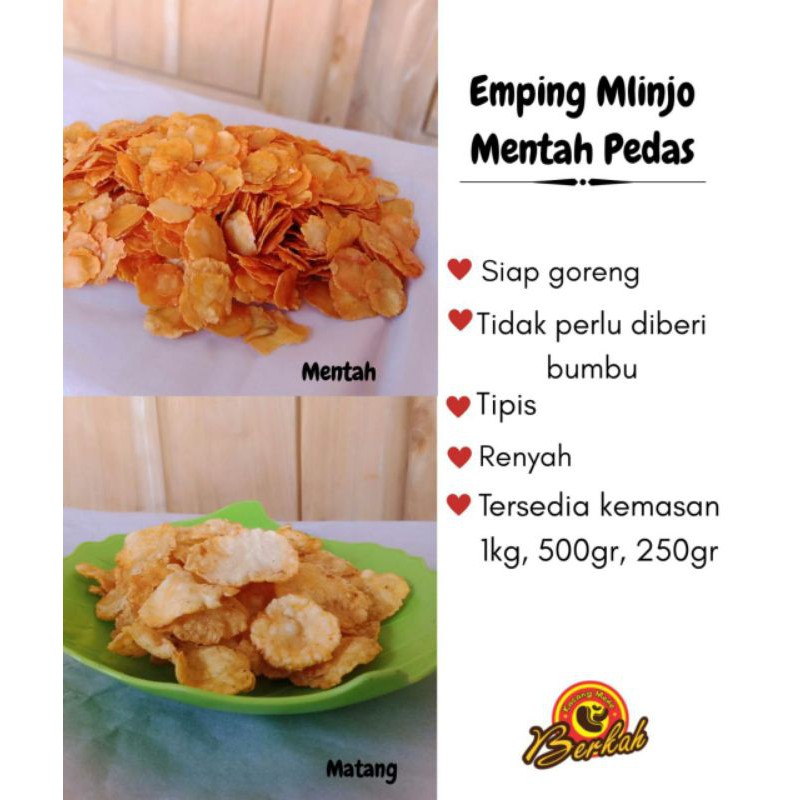 

Emping Melinjo Mentah