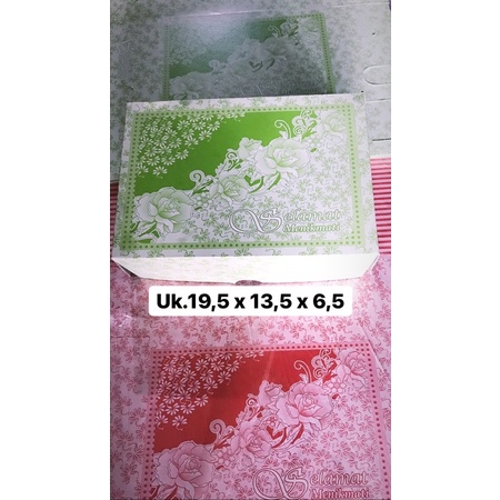 

KOTAK JAJAN motif Bunga (isi 100 bj) free bubbleWrap