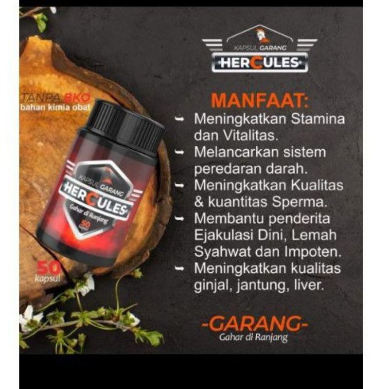 ready stok kapsul garang hercules eliryany for men
