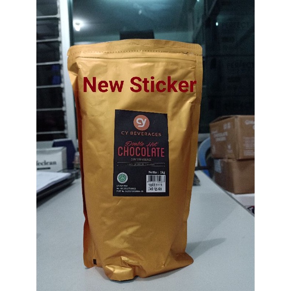 

BUBUK MINUMAM COKLAT PREMIUM 1KG // CY CHOCO 3 IN 1 KG