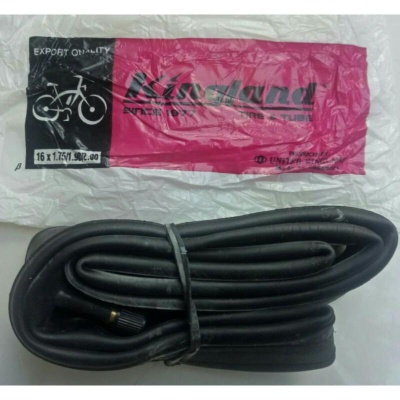 BAN DALAM KINGLAND 16 X 1.75 - 1.90 - 2.00 BAN DALAM SEPEDA LIPAT BAN 16X1.75 16X1.90 16X2.00
