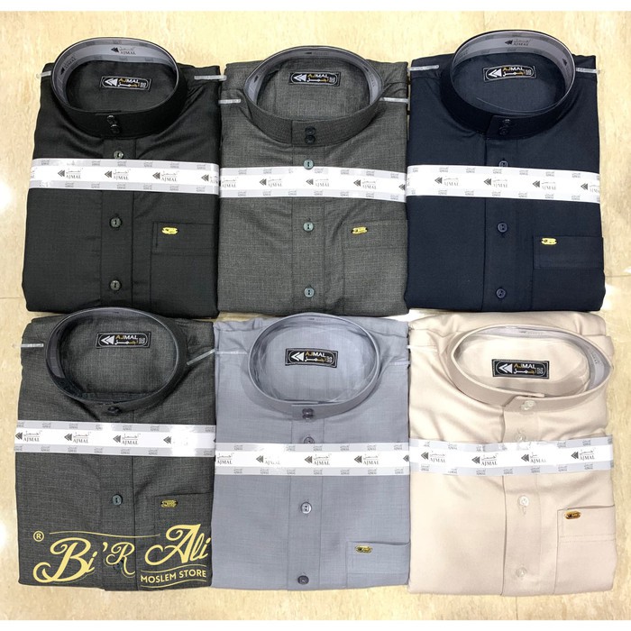 Jubah ajmal woll non manset size dewasa