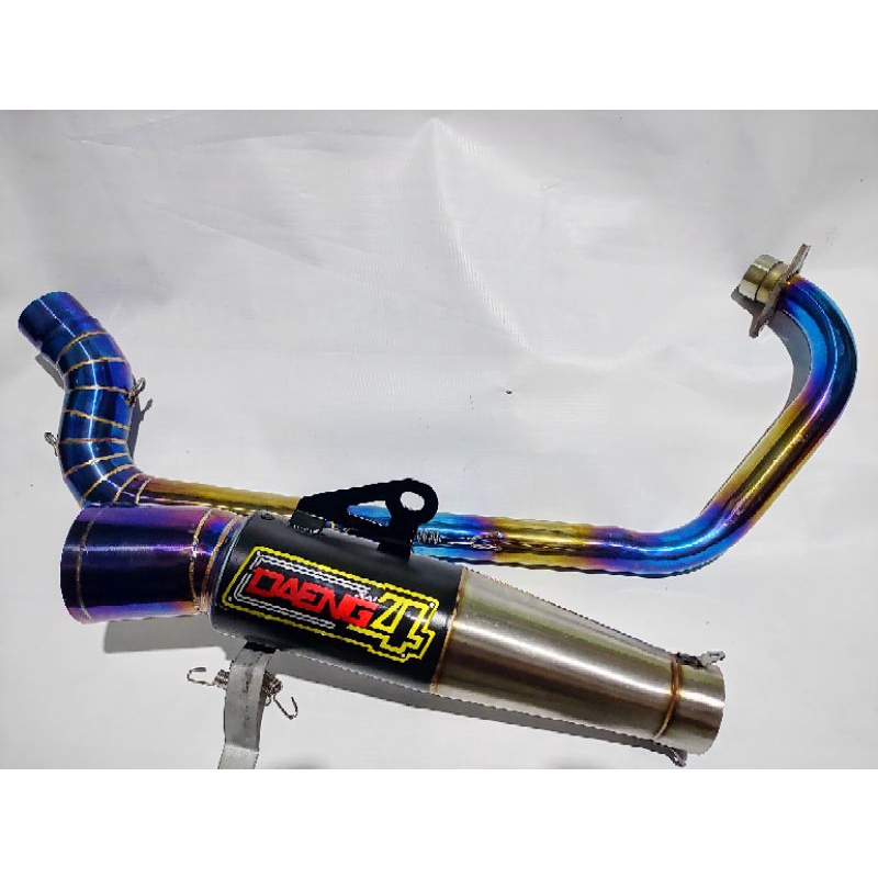 knalpot racing DAENG4 VIXION DAN SATRIA FU