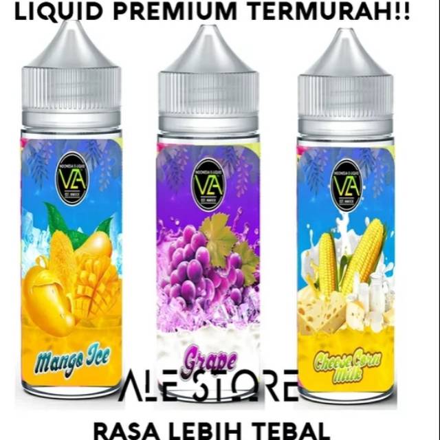 Liquid Premium Liquid Enak Liquid Murah Zeronic 60ml Shopee