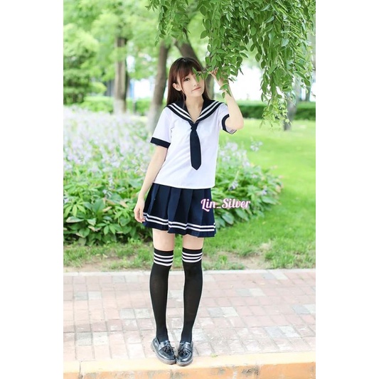 Kostum Cosplay Siswa Pelajar Murid Jepang Set
