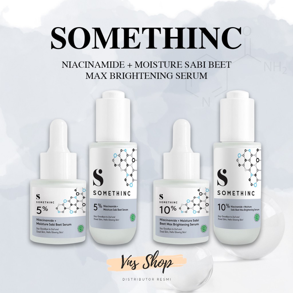 Somethinc Niacinamide Moisture Sabi Beet Max Brightening Serum Barrier Serum Shopee Indonesia