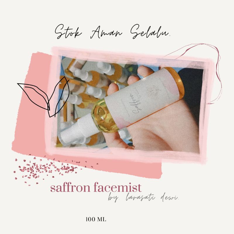 SAFFRON FACE MIST/saffron spray/saffron