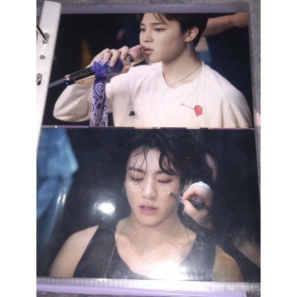 ready postcard memo bluray 2019 (jimin dan jk) postcard ptd tae (free postcard jhope)