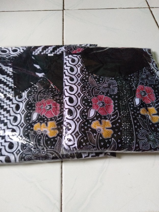 Sarimbit/couple Batik Modang Bunga Terbaru Baju Kondangan Dan Baju Pesta Termurah