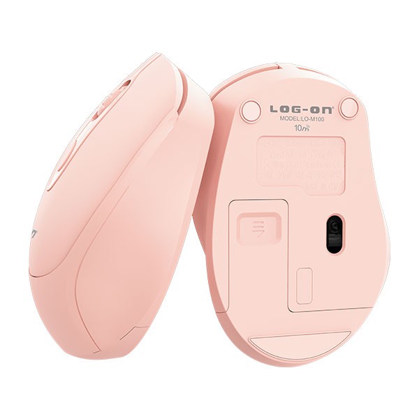 LOG ON MOUSE WIRELESS LO-M100 2.4Ghz Optical 1600DPI MOUSE LAPTOP/PC Sensitif &amp; Responsif