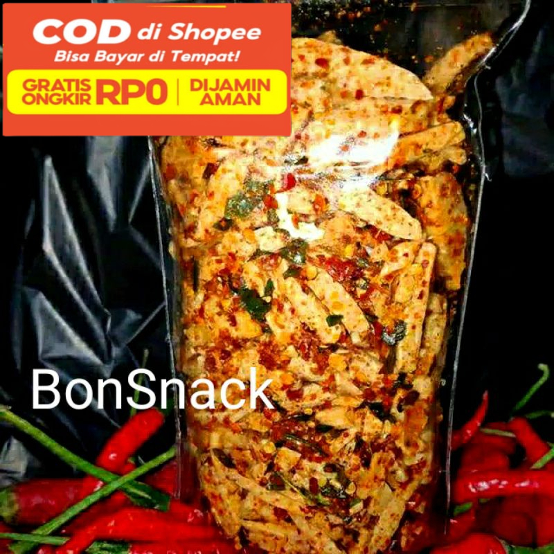 

Basreng stik Bumbu Basah Daun jeruk/Basreng pedas 100 gram