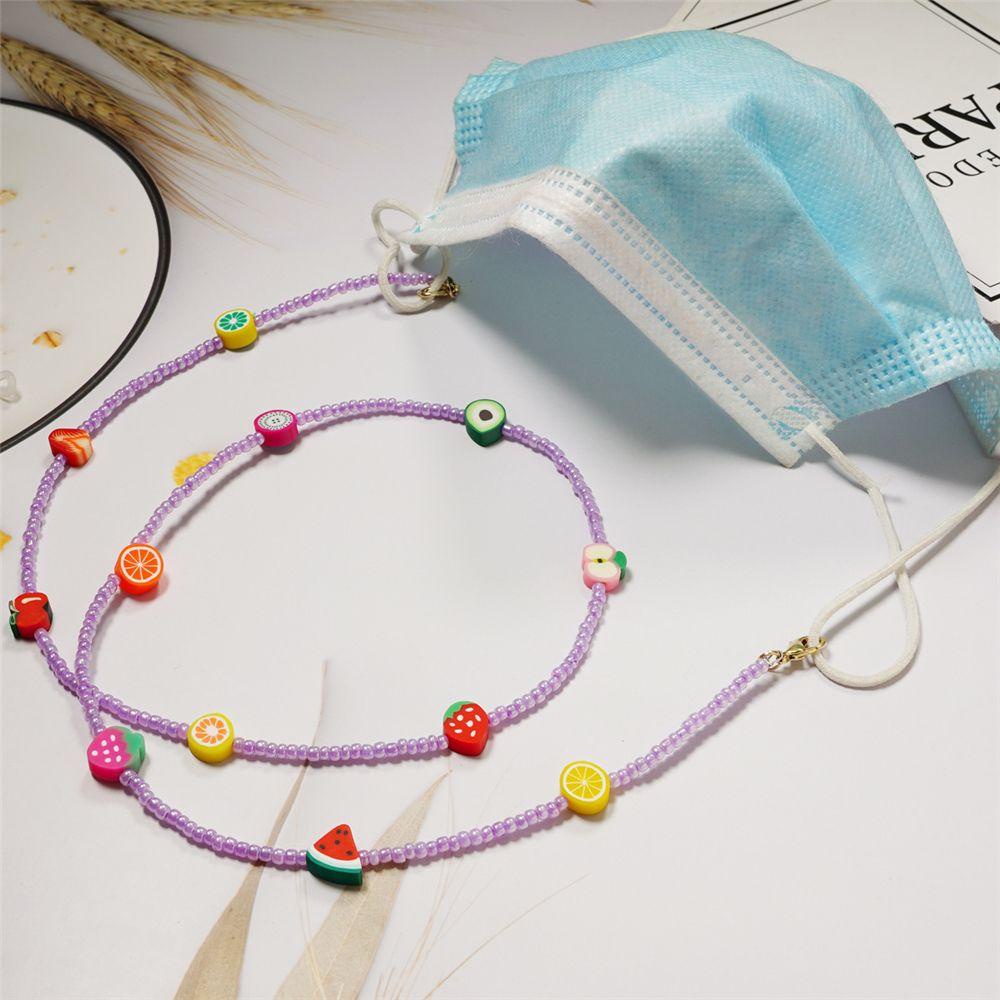 Lily Lanyard Lanyard Leher Nyaman Untuk Wanita Tali Holder Kacamata Warna-Warni