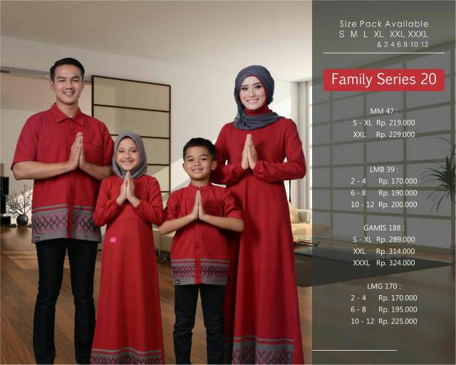 Busana Muslim Muslimah Mutif Family Series 20