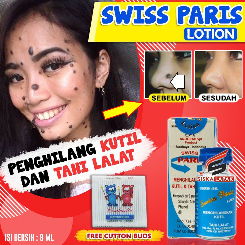 ORIGINAL LOTION PENGHILANG TAHI LALAT SWISS PARIS LOTION