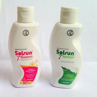 Jual SELSUN SHAMPOO 7 HERBAL 7 FLOWER 60 ML Shopee Indonesia