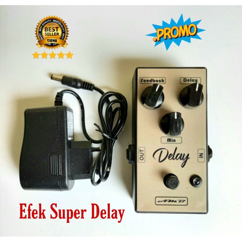 Efek gitar delay amb - efek super delay terlaris plus adaptor
