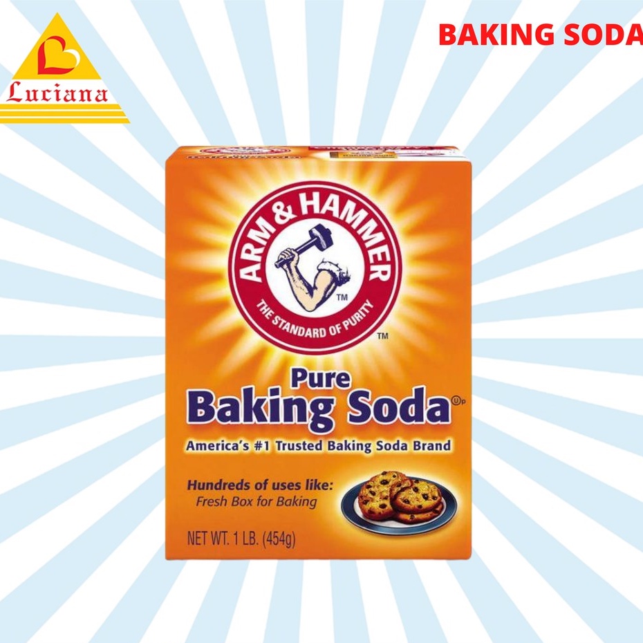 454gr Arm&amp;Hammer Baking Soda kemasan 454gr