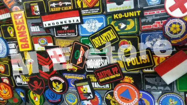 patch rubber/emblem karet