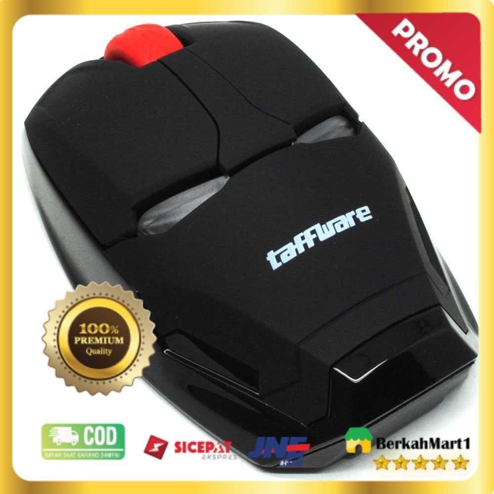 TaffWare Mouse Wireless Optical Iron Man 2.4Ghz - GFSK-M8