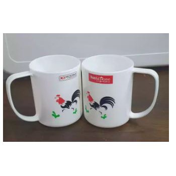 LION STAR Gelas Mug Rooster - Ayam Jago Kukuruyuk - Basic Home Series