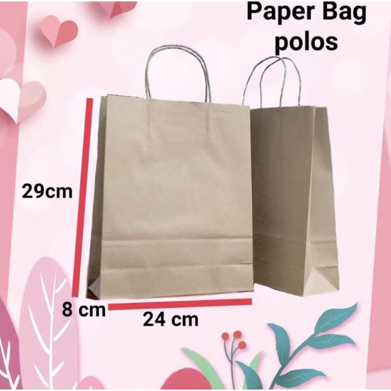 

Paperbag Cokelat Polos