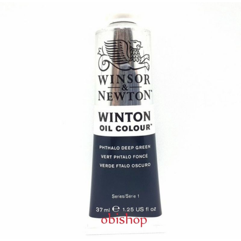 

Cat Minyak Winton Oil Colour 37 ml Phthalo Deep Green Winsor & Newton