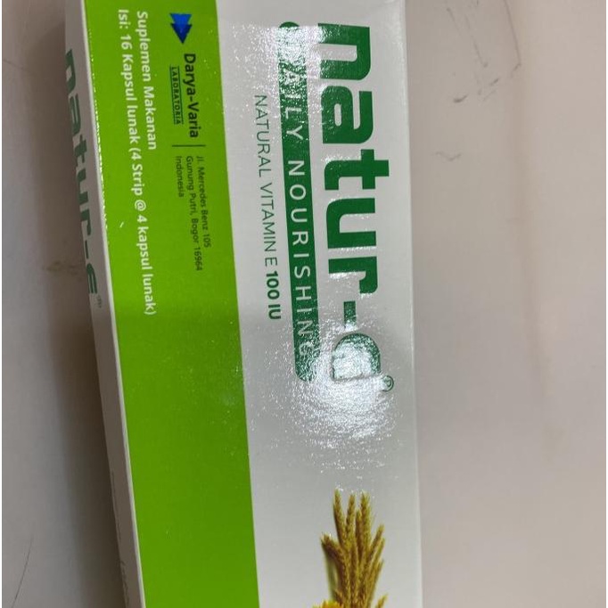 .........] Natur E / Natur-E daily Nourishing - 16 kapsul