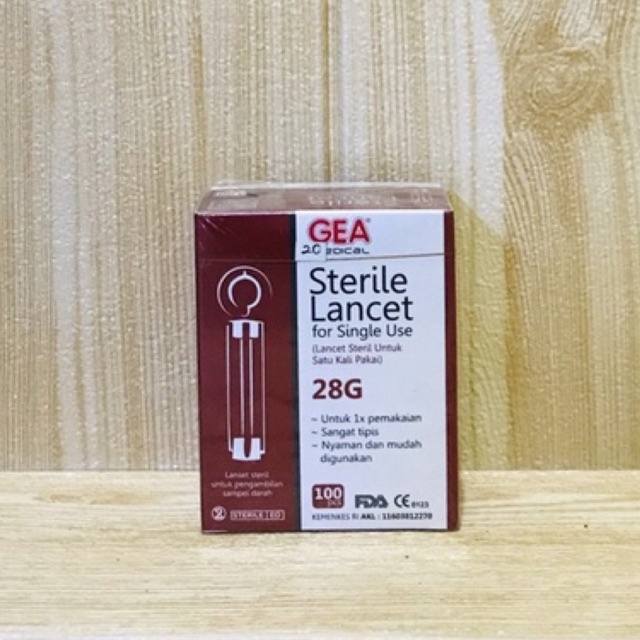 Gea Blood lancet | Jarum Steril | Jarum Bekam